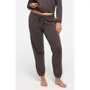 SKIMS French terry joggers - Large - Brown / Iron / women’s boyfriend sweats